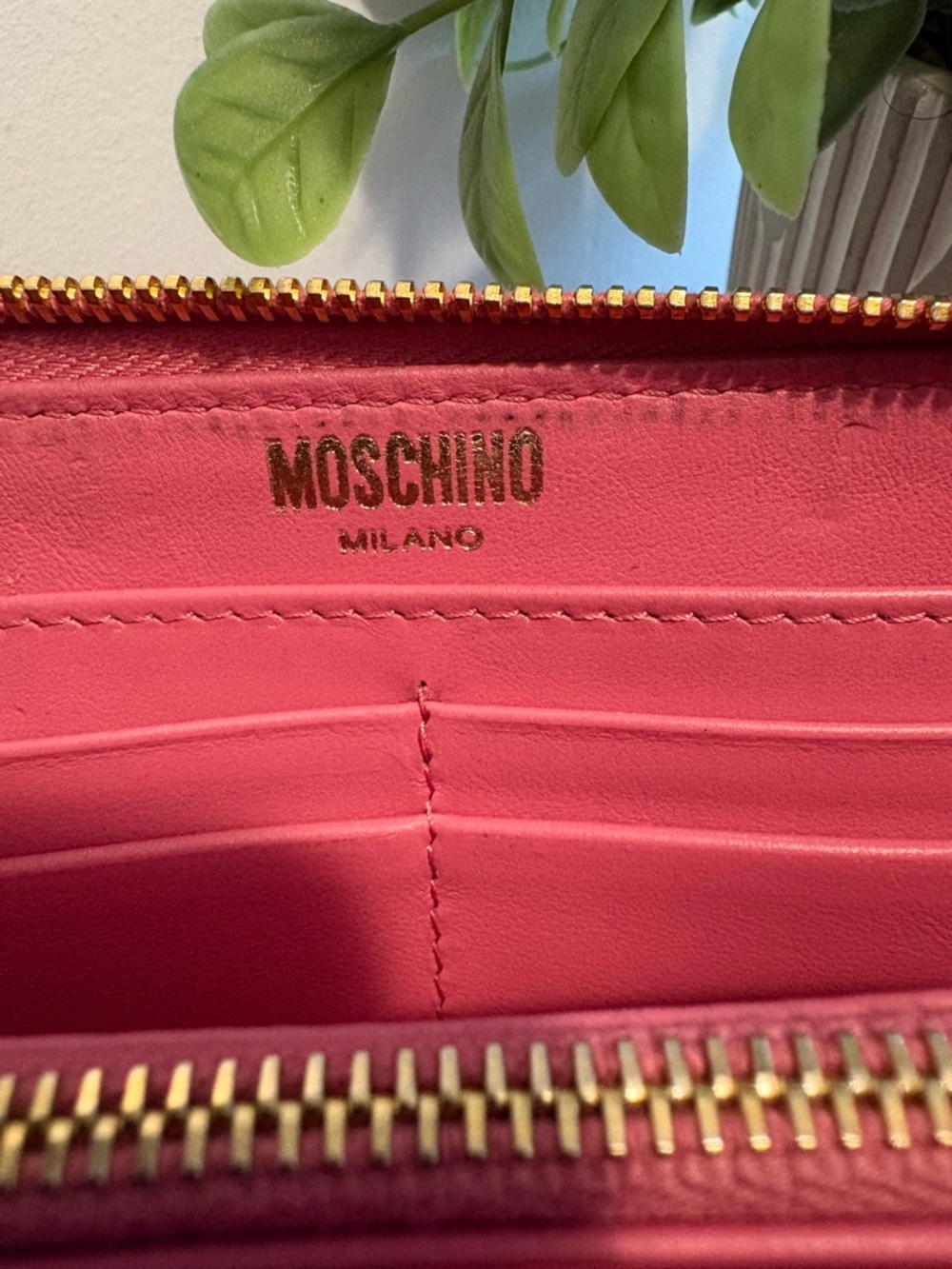Moschino Studded Wristlet/ Wallet EUC - Picture 8 of 10